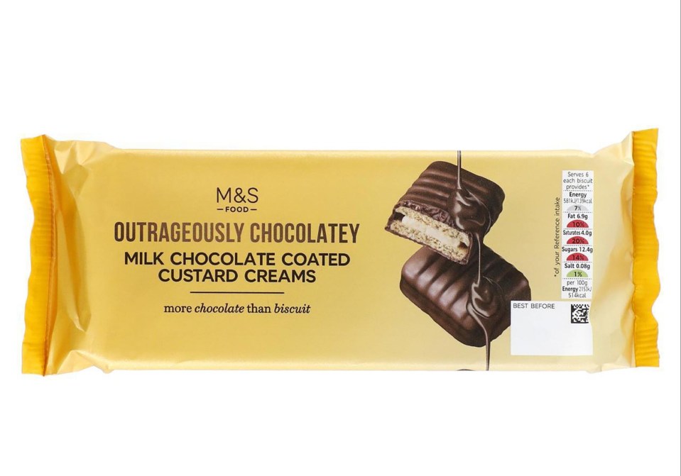 M&S launched their Outrageously Chocolatey range last year