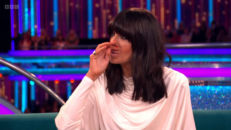 Claudia Winkleman asked about his Shirley Ballas impression, but was surprised at the story behind it