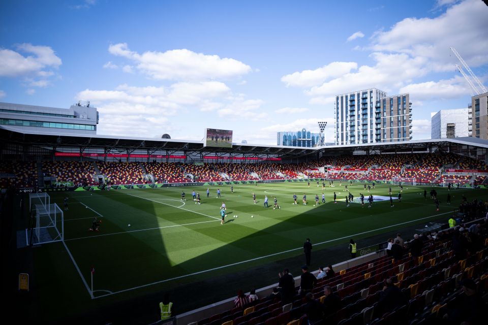 Brentford now play at Gtech Community Stadium