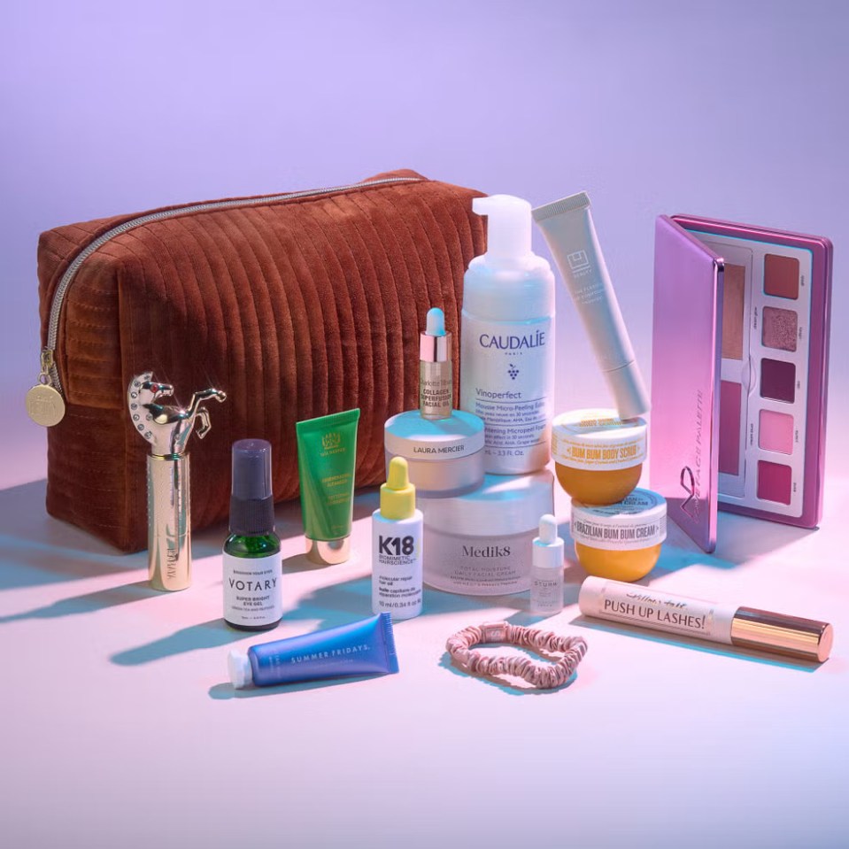 Cult Beauty’s The Cult Bag of Tricks, £115 but worth £460, is an amazing gift idea