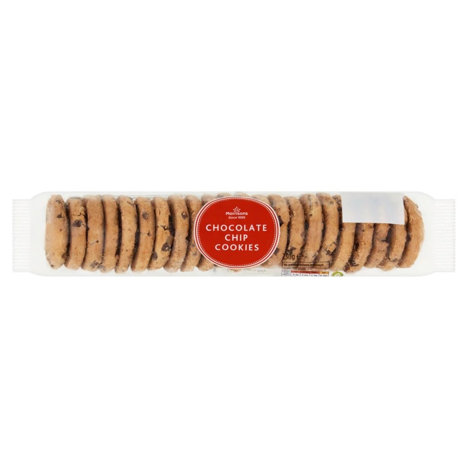 Buy two selected packs of Morrisons biscuits for £1.20