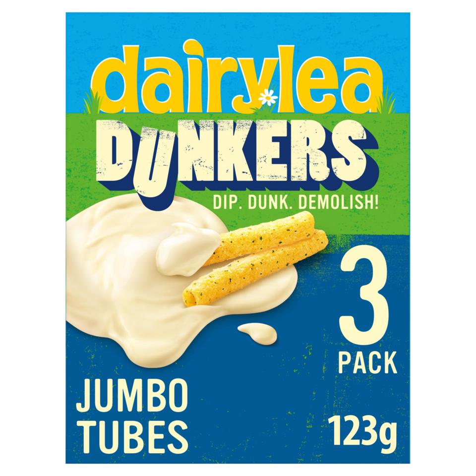 A DairyLea Dunkers Jumbo Tubes triple-pack is now £1.50 at Iceland.