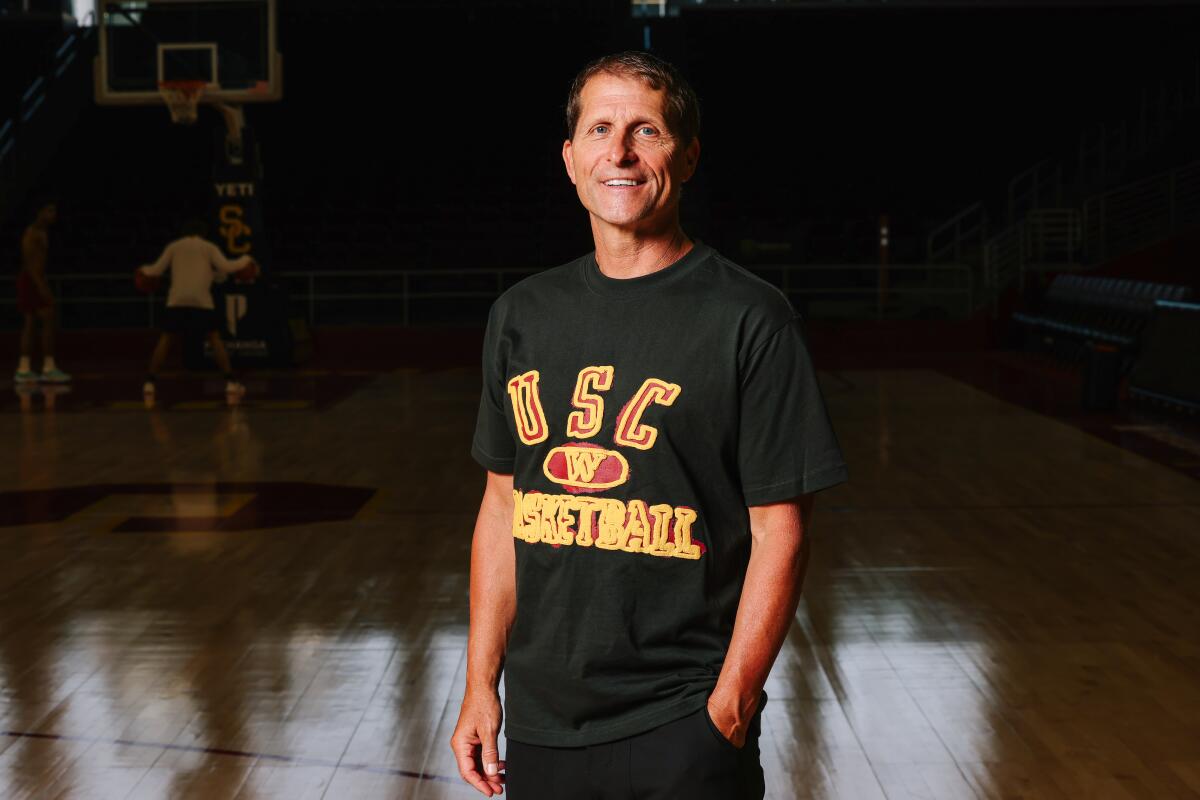 USC men's basketball coach Eric Musselman.