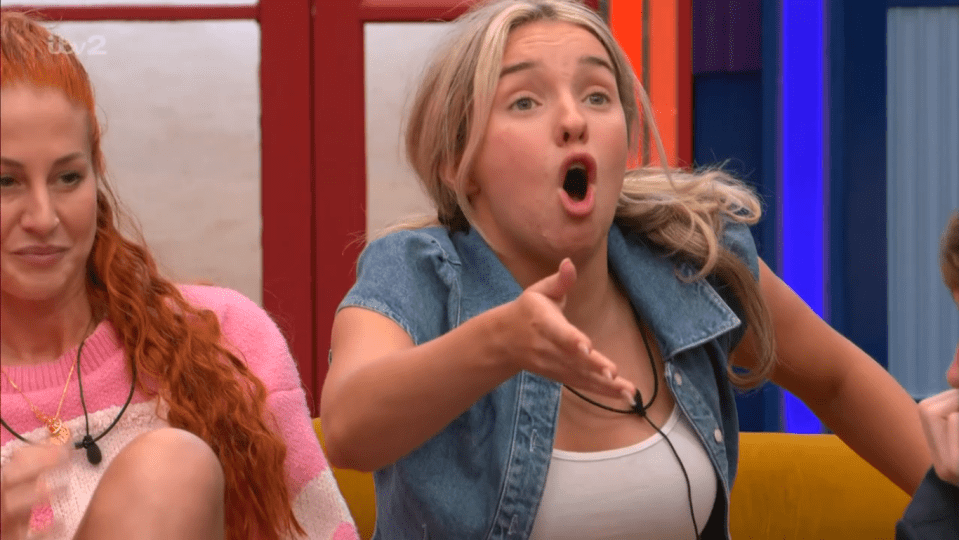 Lily was left fuming after Big Brother confiscated all the sweet items