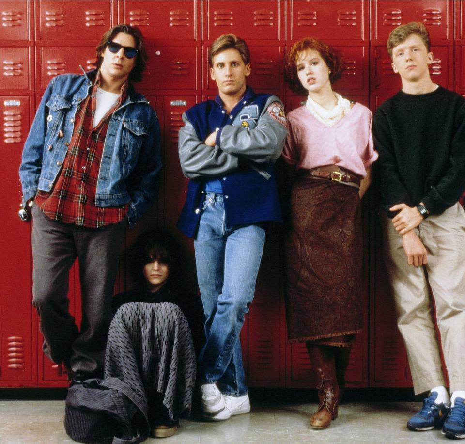 Ally played gothic high schooler Allison in The Breakfast Club