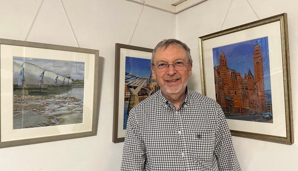 Richard Rees, the President of the Pastel Society and an artist, said he is friendly with a number of curators