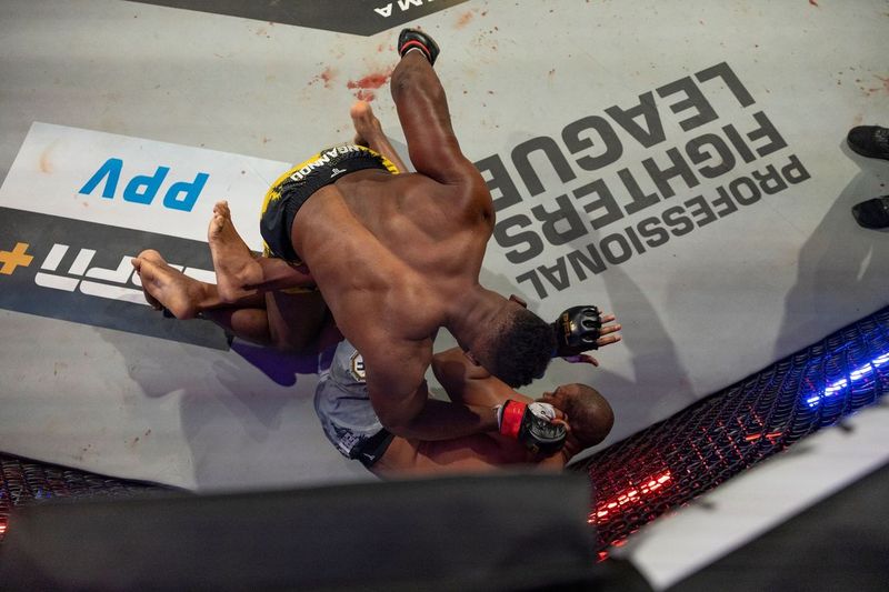 Ngannou hammered Renan Ferreira to victory