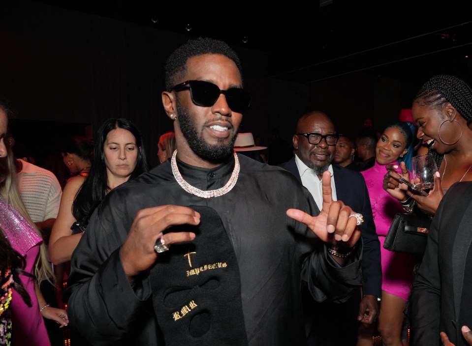 Combs celebrates his 2022 BET Lifetime Achievement at an after party Los Angeles