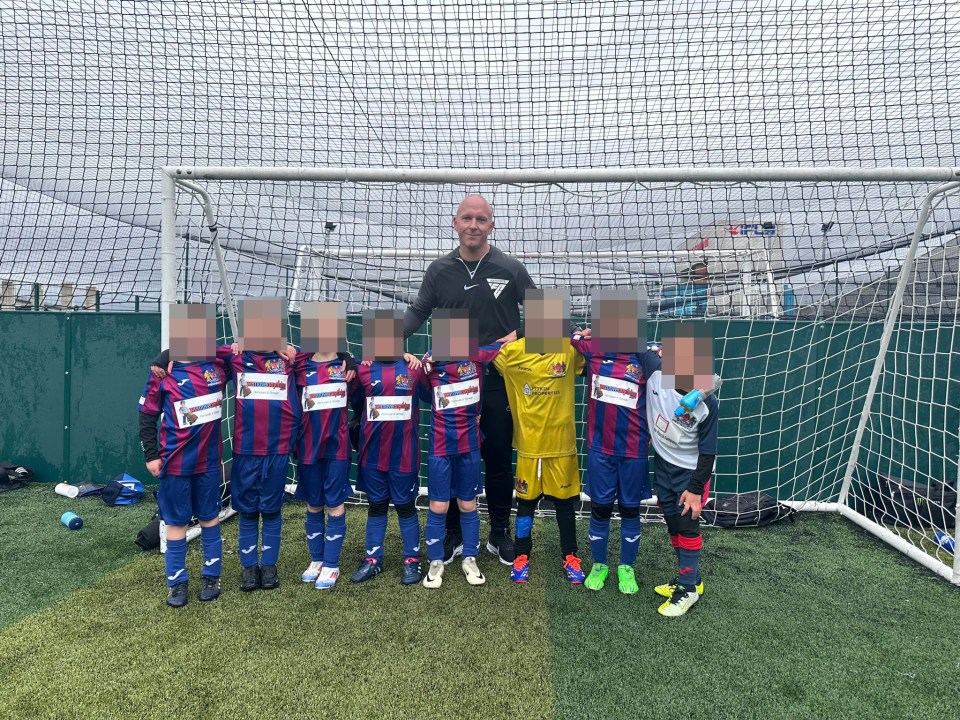 Hooper refereed an U7s game last weekend