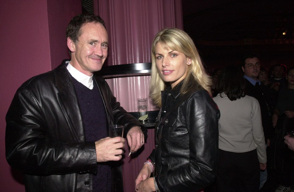 Nigel Planer with his wife Frankie