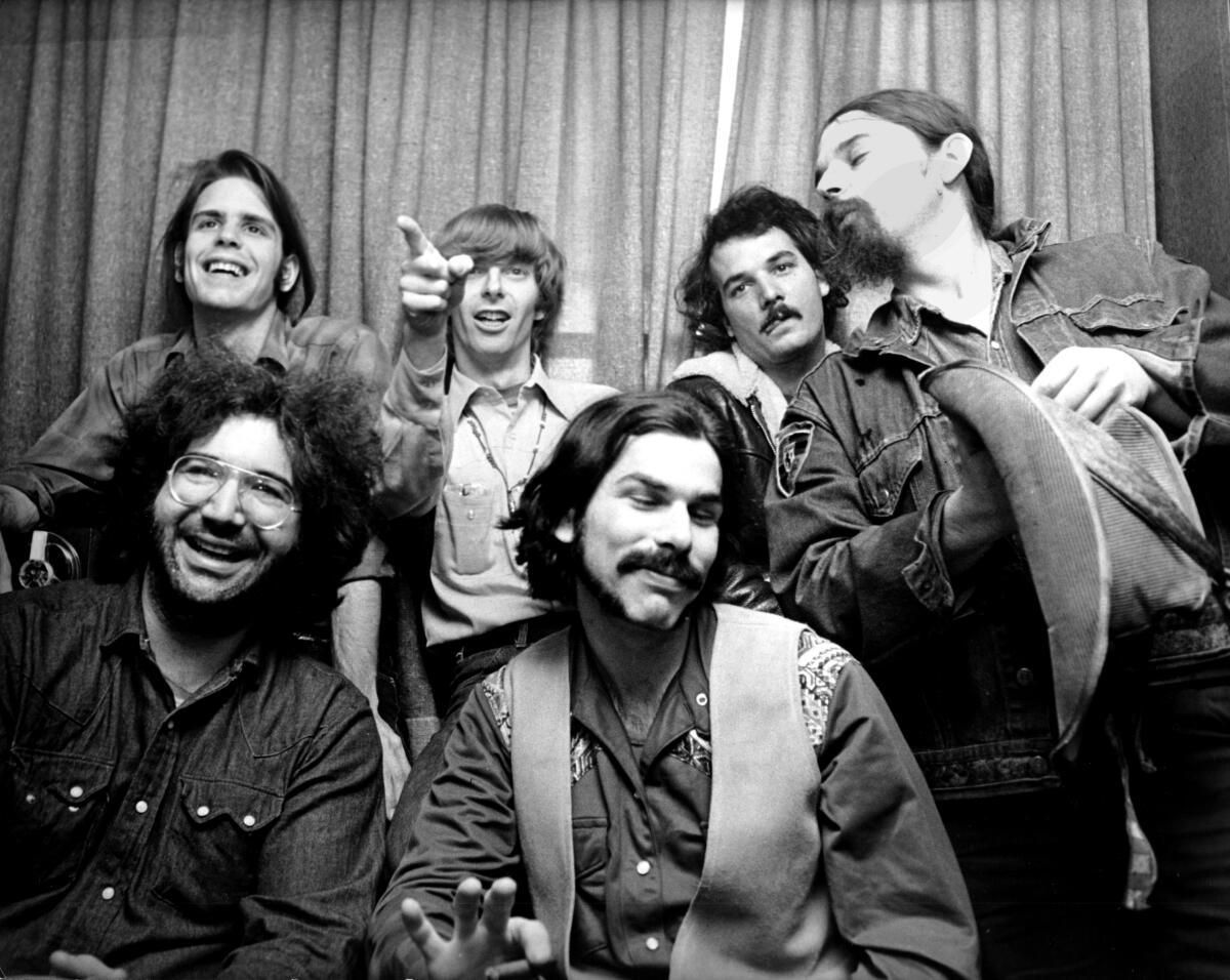 The Grateful Dead in 1970.