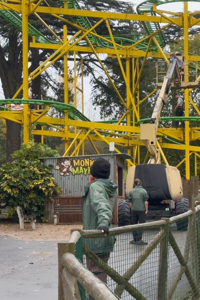 The ride will remain closed until safety checks have been carried out