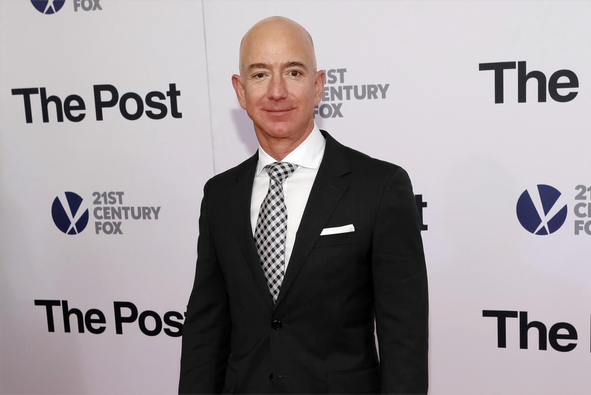 Washington Post owner Jeff Bezos 