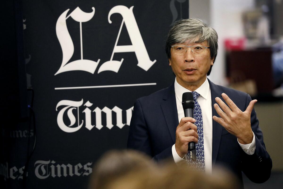 Los Angeles Times owner Dr. Patrick Soon-Shiong 