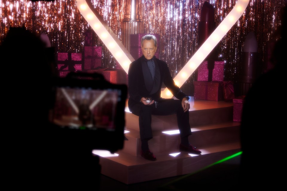 Richard E. Grant also stepped into the spotlight to model the brand's iconic Magic Cream