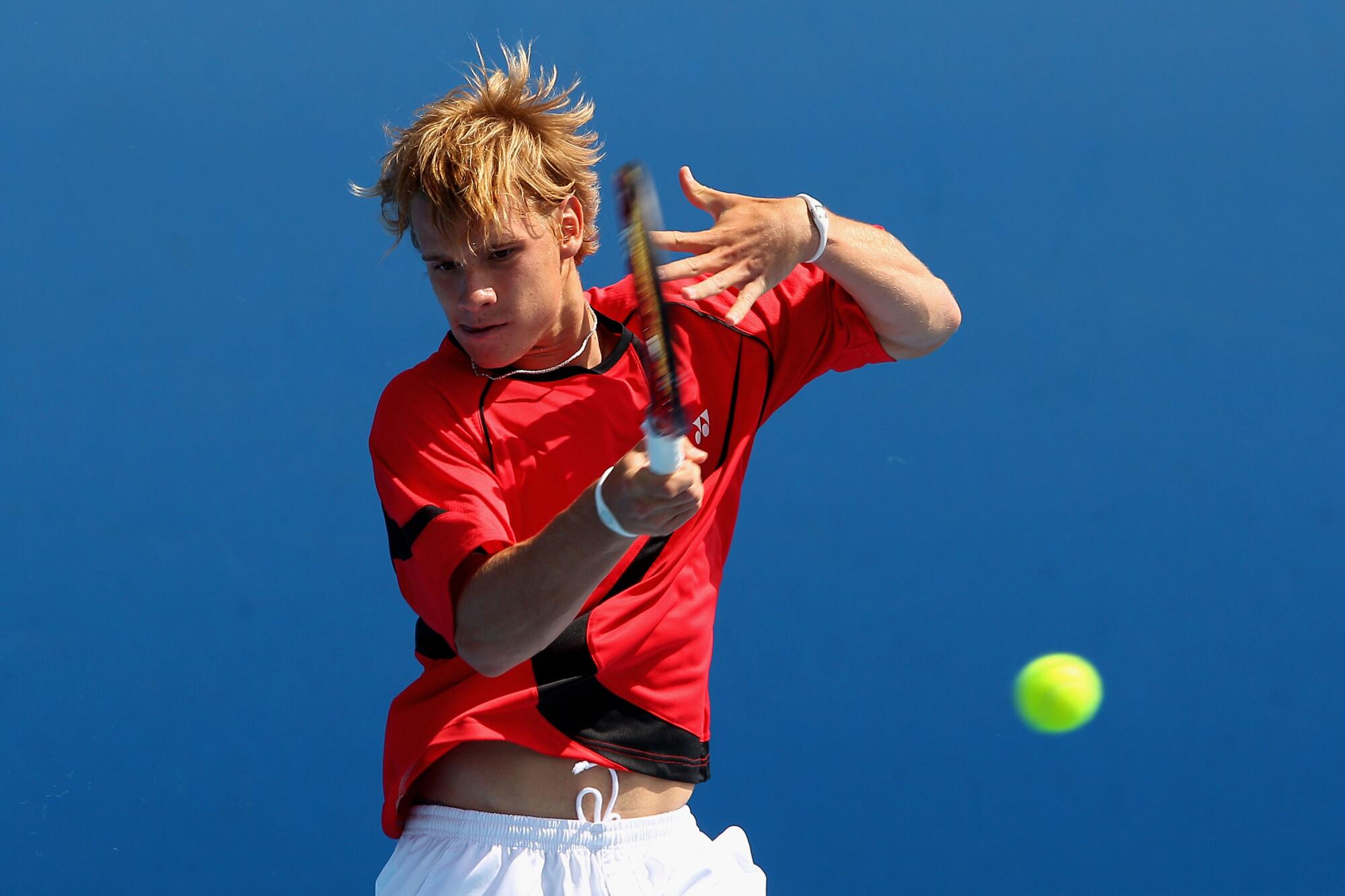 Jan. 2011 photo of Karue Sell of Brazil during day eight of the 2011 Australian Open in Melbourne, Australia.