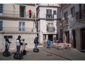 The Alfama district of Lisbon, Portugal