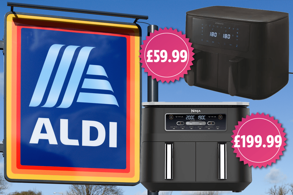 Aldi’s sell-out air fryer that's a dupe of Ninja, returns to stores in days - and it’s £140 cheaper than the original