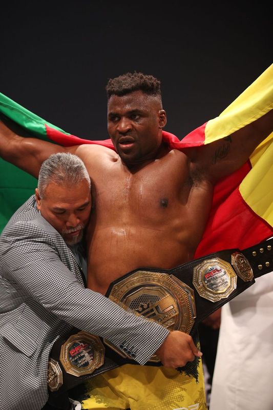 Ngannou beat Renan Ferreira in a round