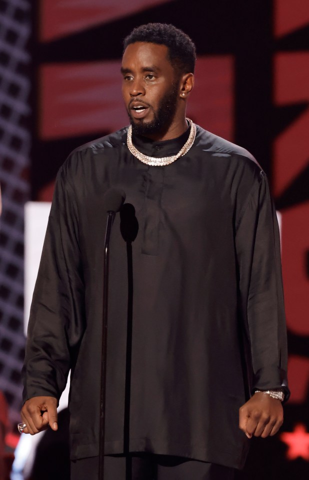 Combs speaks onstage during the 2022 BET Awards on June 26, 2022 in Los Angeles, California