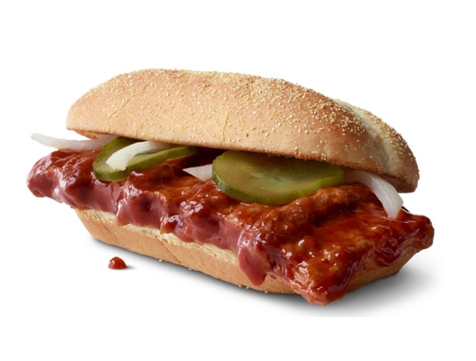 The McRib is making a return to UK stores in October.