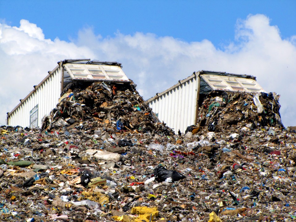 The woman's mattress ended up in a local rubbish tip in Montebelluna