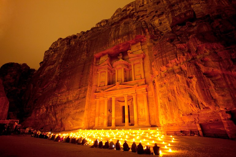 Asia, Middle East, Jordan, Ma'an Governorate, Petra, Al Khazneh