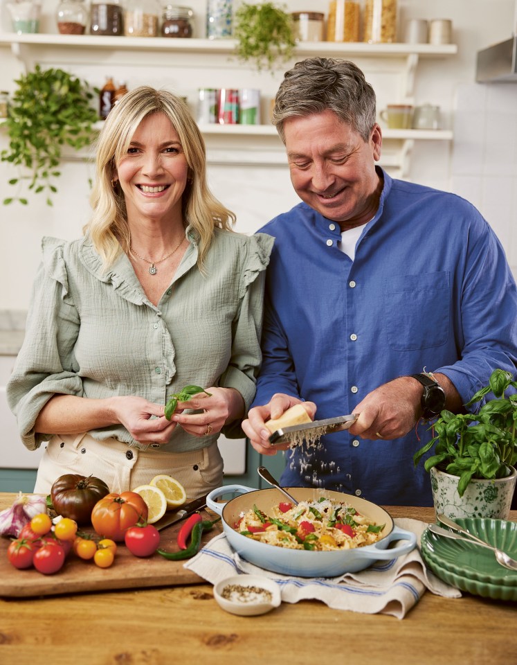 Lisa Faulkner, pictured with John Torode, has revealed Gregg Wallace repeatedly told rude jokes on MasterChef