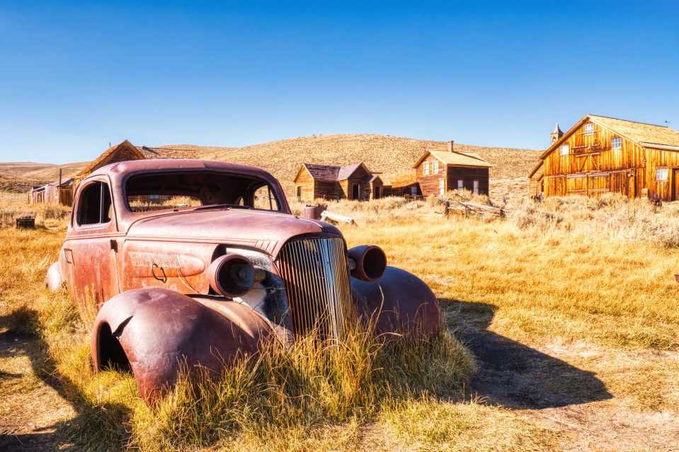 Bodie was once a booming mining town in California