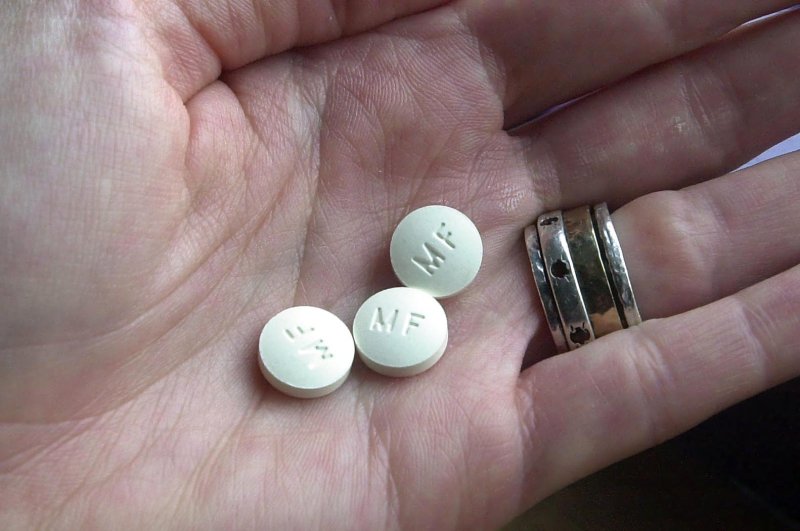 A Louisana law that would classify mifepristone and misoprostol pills, like the ones pictured here, as "a controlled dangerous substance" took effect Tuesday. File Photo by Bill Grenblatt/UPI