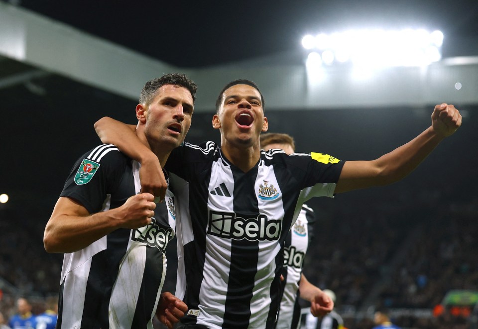 Fabian Schar netted for Toon as they beat Wimbledon in the Carabao Cup