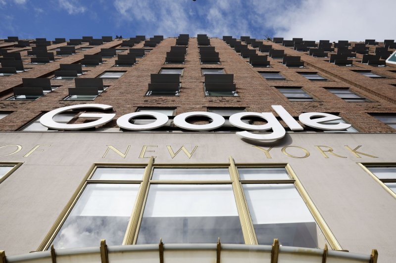 A Russian court has court levied an enormous fine of $20 decillion against Google LLC in Russia for blocking 17 Russian channels. The Russian Google entity was declared bankrupt in 2023, so the fine likely won't be paid. File Photo by John Angelillo/UPI