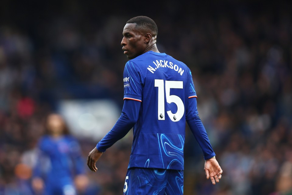 Nicolas Jackson appeared to slap a Nottingham Forest player during their draw with Chelsea