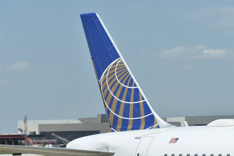 A man on a United Airlines flight from San Francisco to Washington Dulles International Airport is facing an assault charge after an unprovoked attack on a sleeping passenger. File Photo by Brian Kersey/UPI