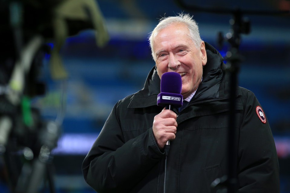 Martin Tyler shocked fans as he made a return to UK screens