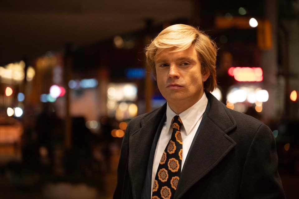 Sebastian Stan plays Donald Trump excellently in The Apprentice