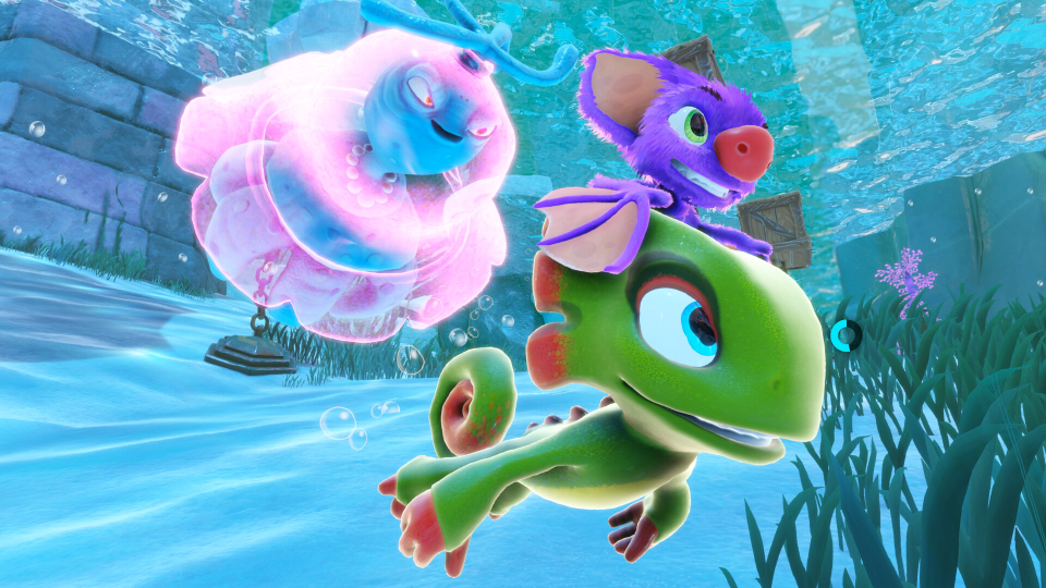 Yooka-Replaylee is a remake of the 2017 game