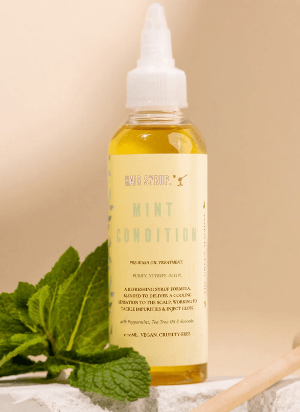 The Mint Condition is a hair oil and scalp treatment in one