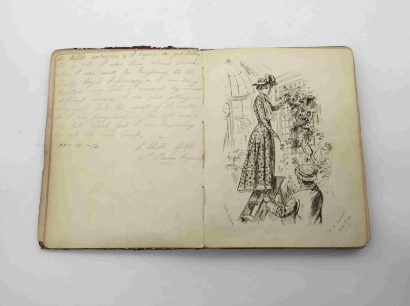 The 75-year-old vendor from Derby, who is unrelated to Maude, said: 'I came across it in a box of old books when we were clearing her bungalow.'