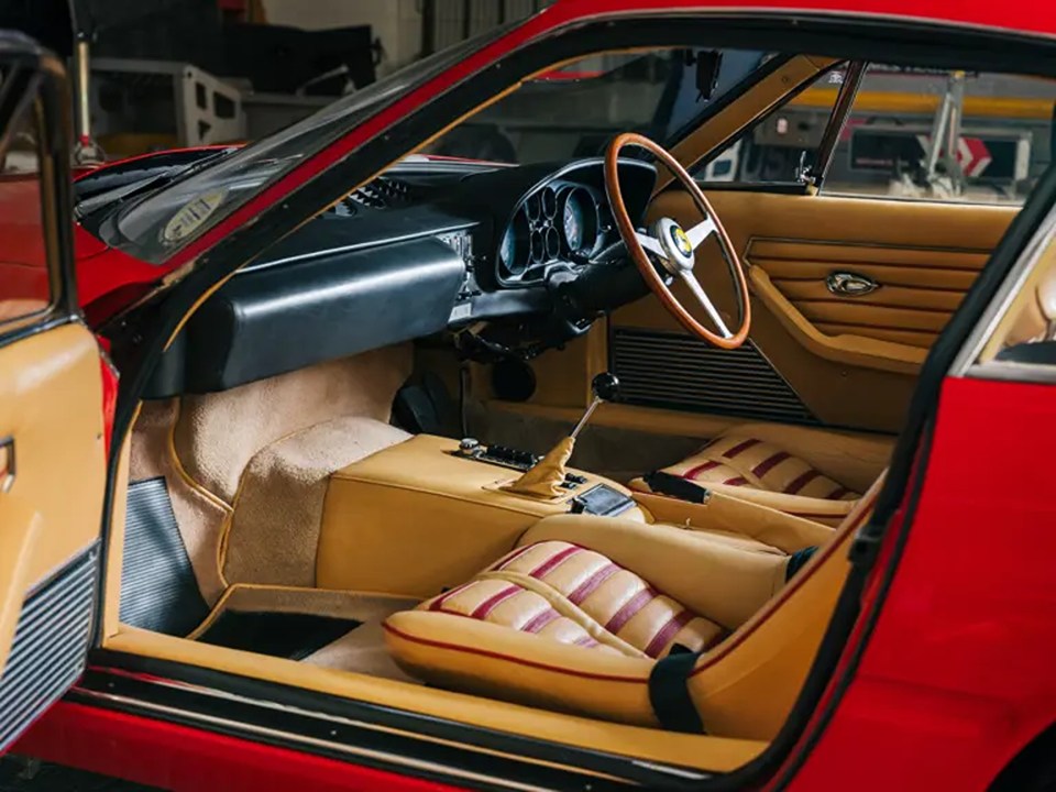 The model boasts a beautiful interior