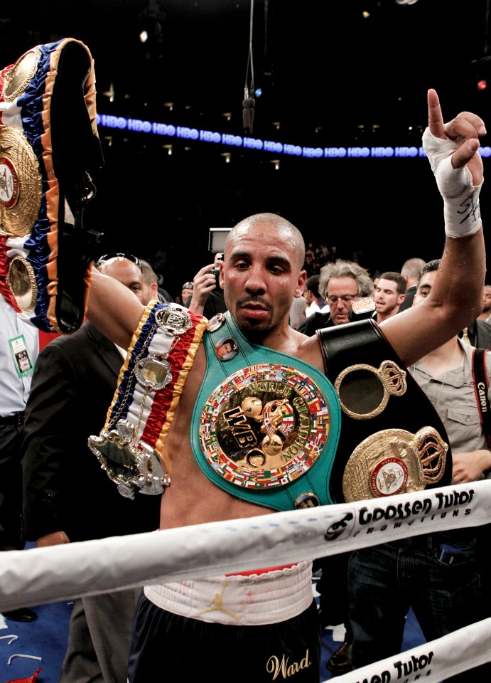 Unbeaten boxing legend Andre Ward