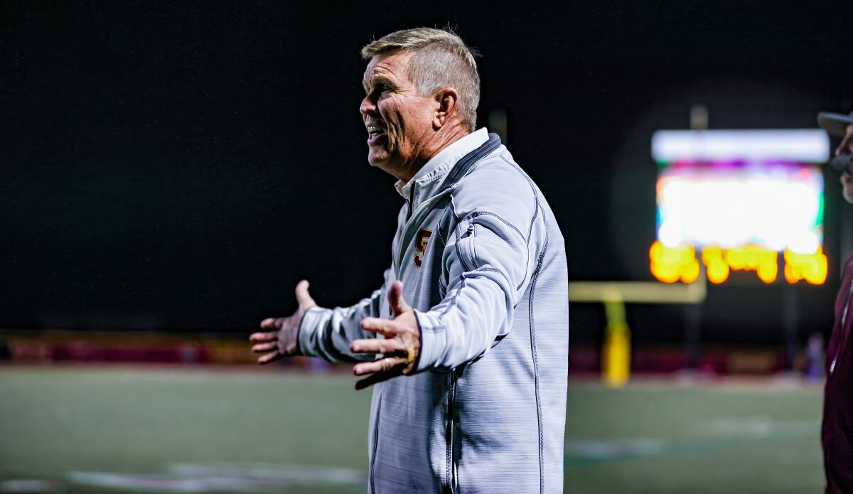 Simi Valley coach Jim Benkert