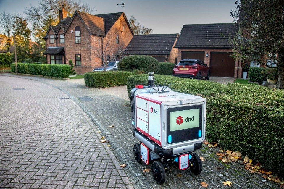 DPD plans a UK-wide introduction of the 70kg capacity, four-wheeled autonomous bots that can run for six hours on a single charge