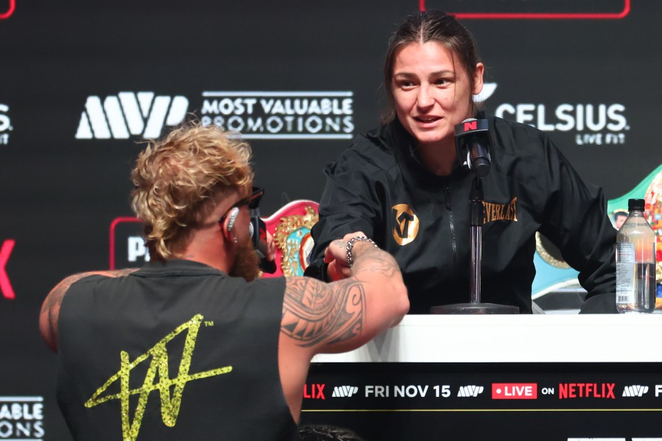 Katie Taylor dared Jake Paul to beat his purse, worth £30m