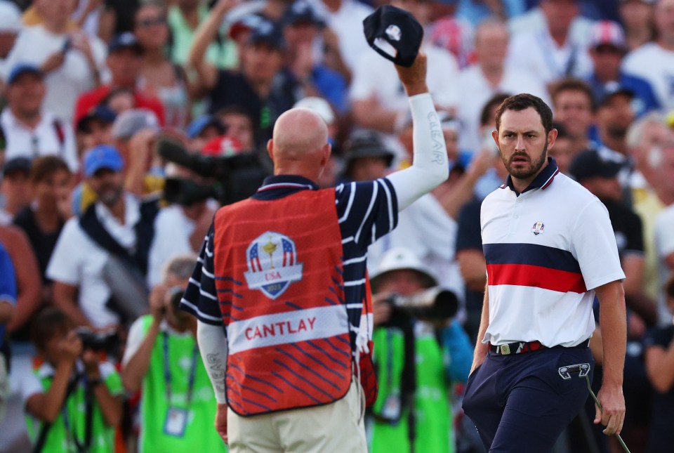 Reports claimed Cantlay's hat protest was at the fact he was not being paid to play