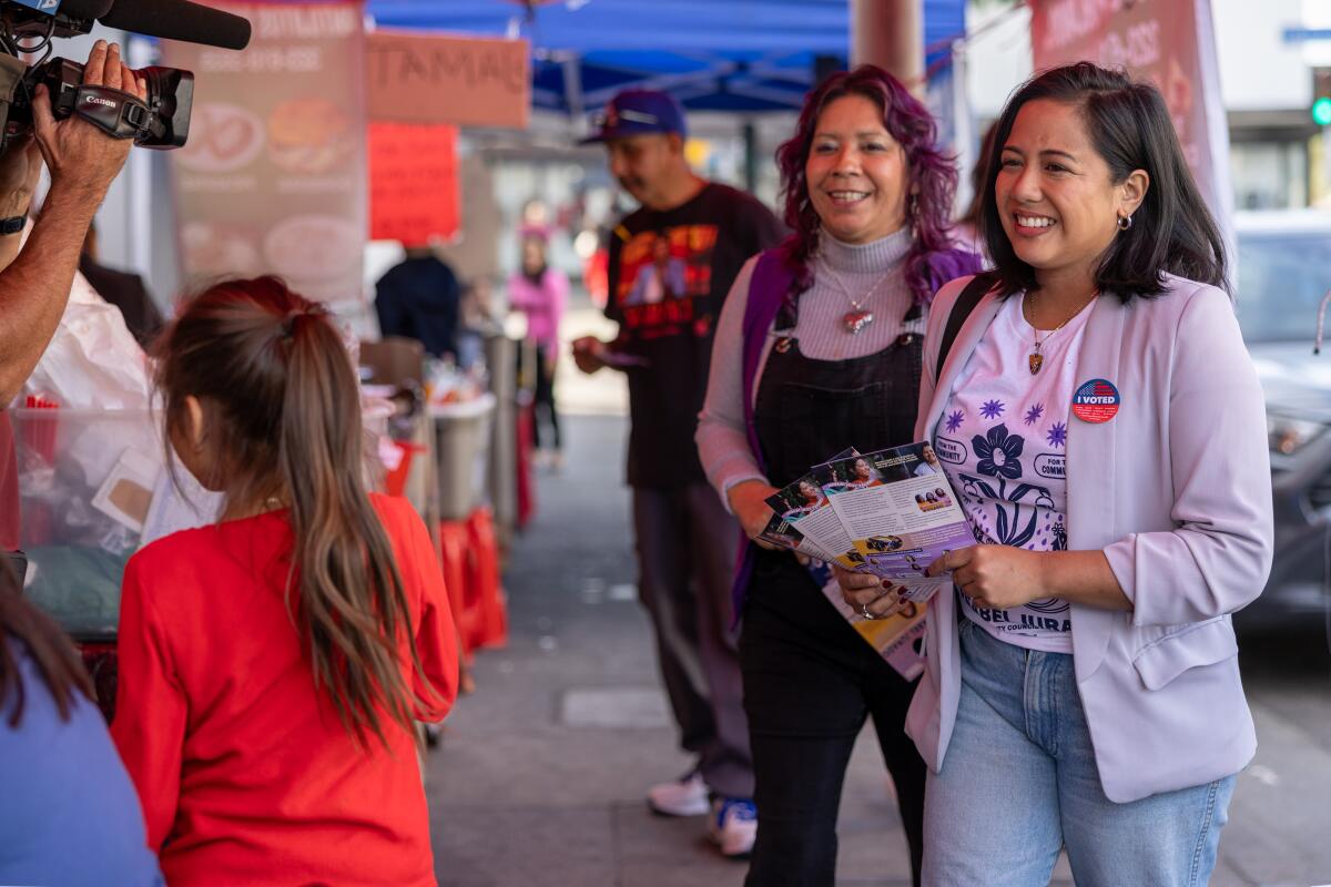 Los Angeles City Council District 14 candidate Ysabel Jurado