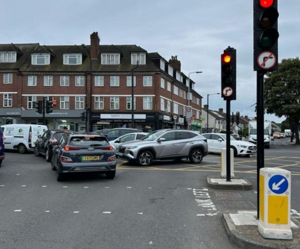 Locals say high volumes of traffic funnelled onto Verdant Lane causes significant queues