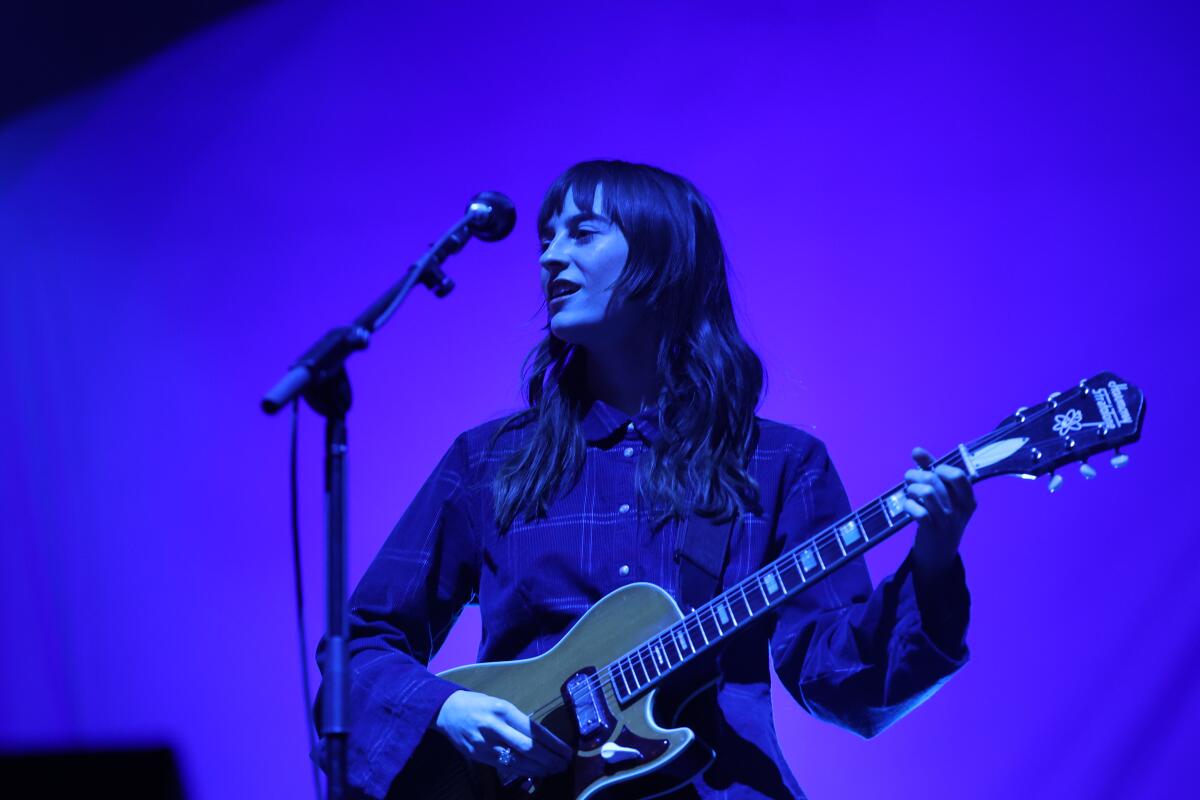 Faye Webster performs at Camp Flog Gnaw on Sunday, Nov. 17, 2024 in Los Angeles, CA. 