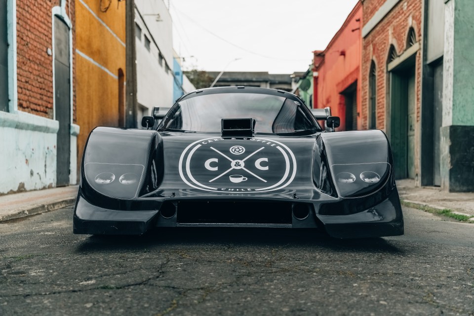 The car is the brain child of Giuseppe Casagrande and Maurizio Moschini who co-founded Cars and Coffee in Chile