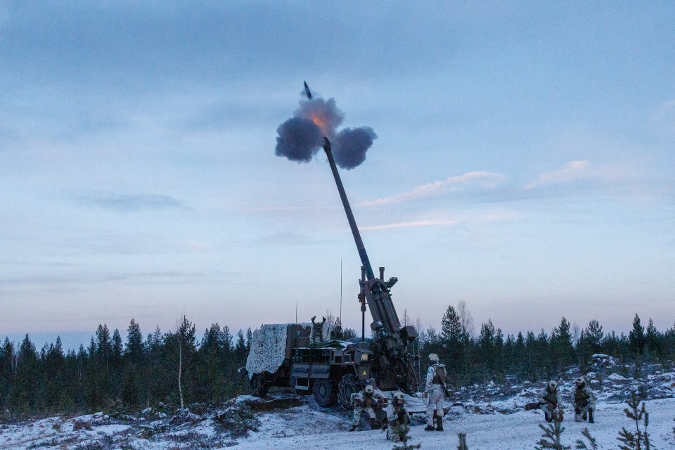 Specialist troops practised staying outdoors for three days while tucked behind enemy lines in intense no-man’s land drills